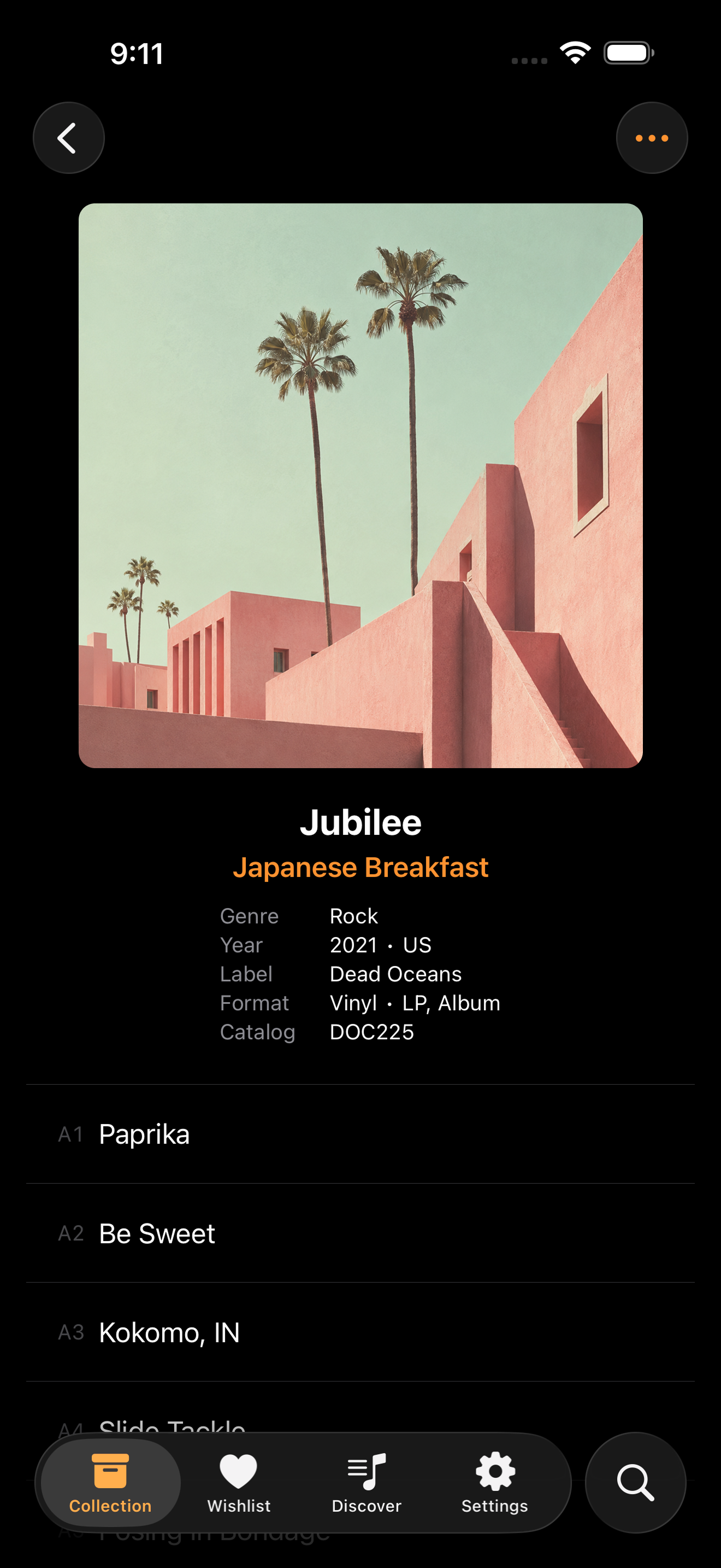 LP Addict app preview 2
