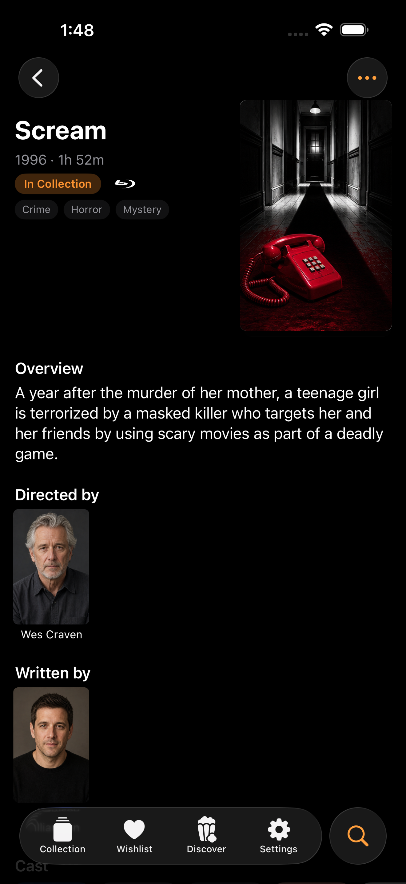 Movie Addict app preview 3